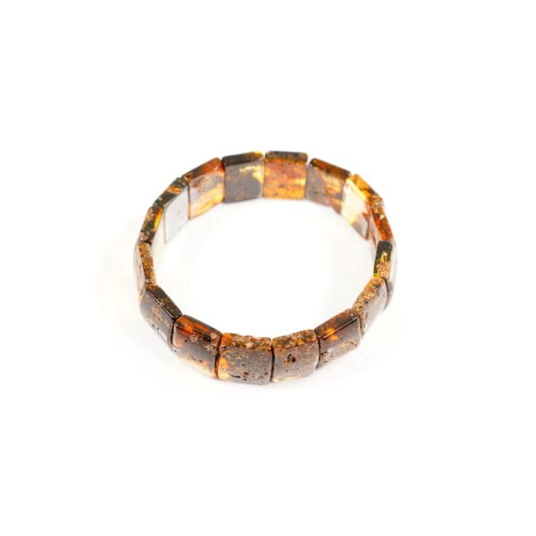 Išraiškinga gintarinė apyrankė