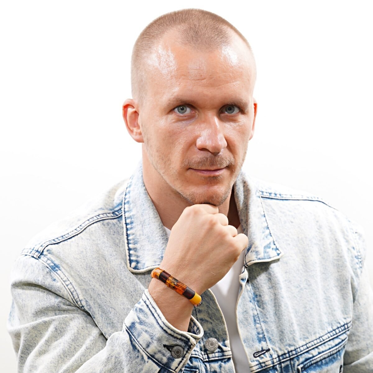 vyriška gintaro apyrankė