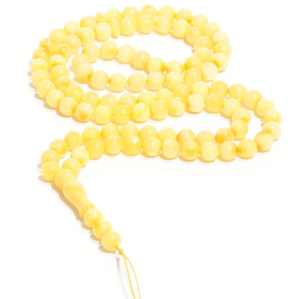 Tasbih - Natūralaus Baltijos gintaro musulmoniškas rožančius
