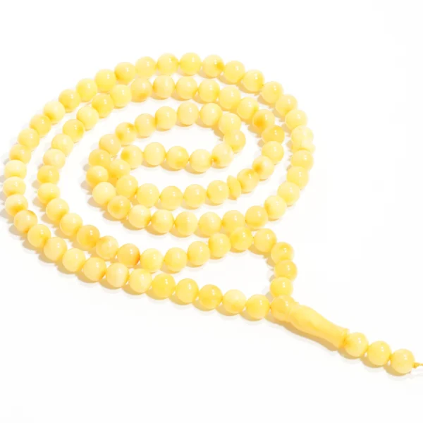 Tasbih - Natūralaus Baltijos gintaro musulmoniškas rožančius