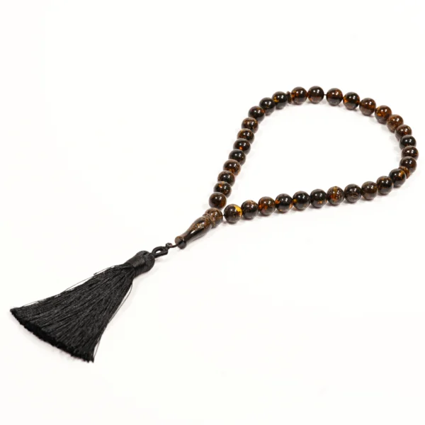 Tasbih - Natūralaus Baltijos gintaro musulmoniškas rožančius