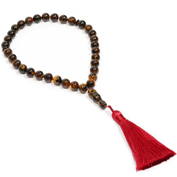 Tasbih - Natūralaus Baltijos gintaro musulmoniškas rožančius