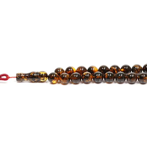 Tasbih - Natūralaus Baltijos gintaro musulmoniškas rožančius