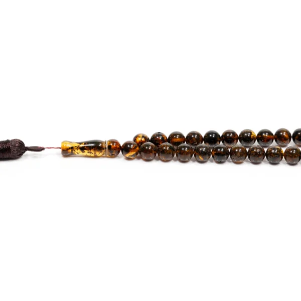 Tasbih - Natūralaus Baltijos gintaro musulmoniškas rožančius