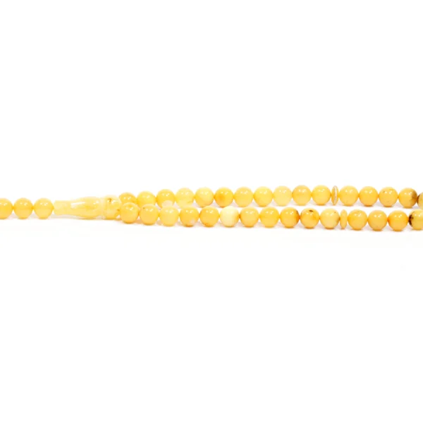 Tasbih - Natūralaus Baltijos gintaro musulmoniškas rožančius