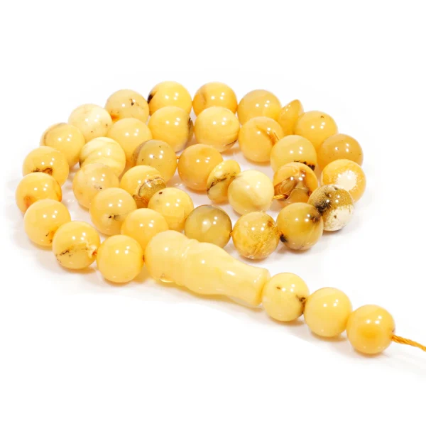 Tasbih - Natūralaus Baltijos gintaro musulmoniškas rožančius