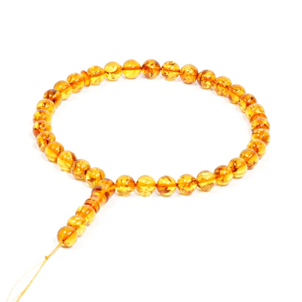 Tasbih - Natūralaus Baltijos gintaro musulmoniškas rožančius