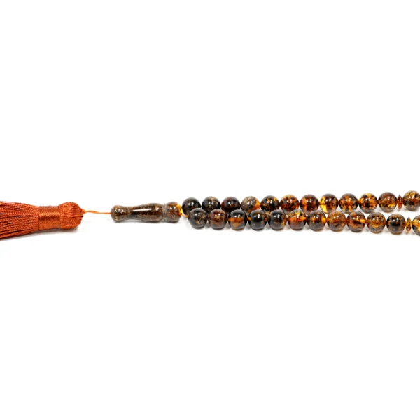 Tasbih - Natūralaus Baltijos gintaro musulmoniškas rožančius