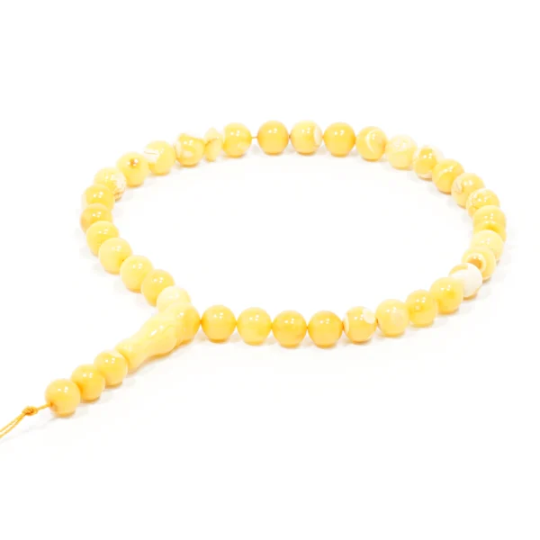 Tasbih - Natūralaus Baltijos gintaro musulmoniškas rožančius