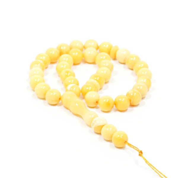 Tasbih - Natūralaus Baltijos gintaro musulmoniškas rožančius