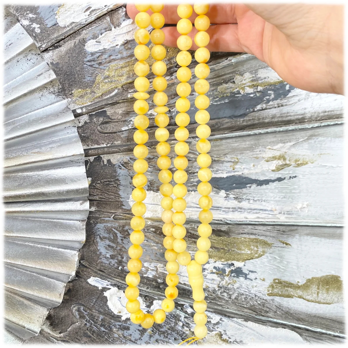 Rožančius "Golden Beads"
