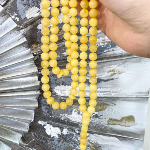 Tasbih - Natūralaus Baltijos gintaro musulmoniškas rožančius