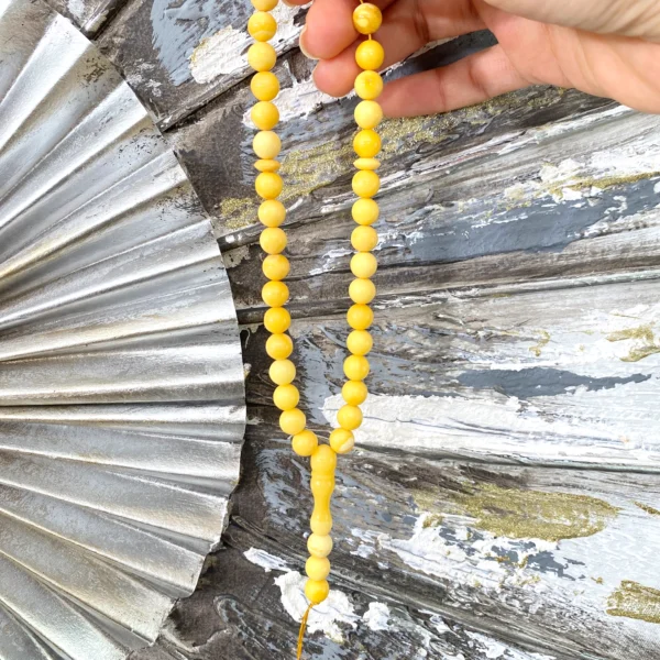 Tasbih - Natūralaus Baltijos gintaro musulmoniškas rožančius