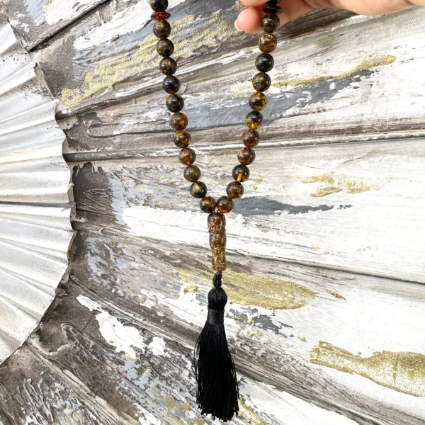 Tasbih - Natūralaus Baltijos gintaro musulmoniškas rožančius