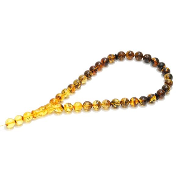 Tasbih - Natūralaus Baltijos gintaro musulmoniškas rožančius