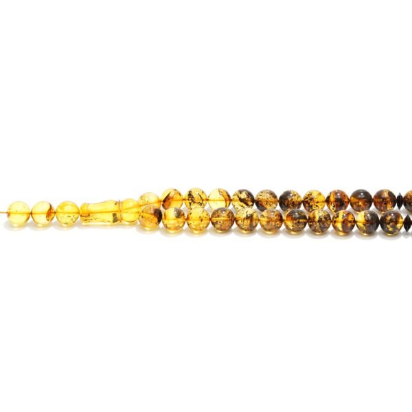 Tasbih - Natūralaus Baltijos gintaro musulmoniškas rožančius