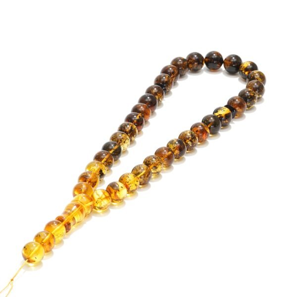 Tasbih - Natūralaus Baltijos gintaro musulmoniškas rožančius