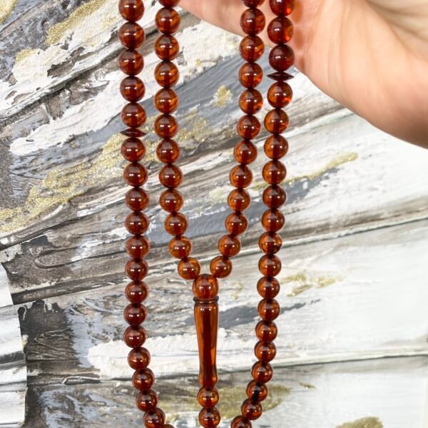 Tasbih - Natūralaus Baltijos gintaro musulmoniškas rožančius