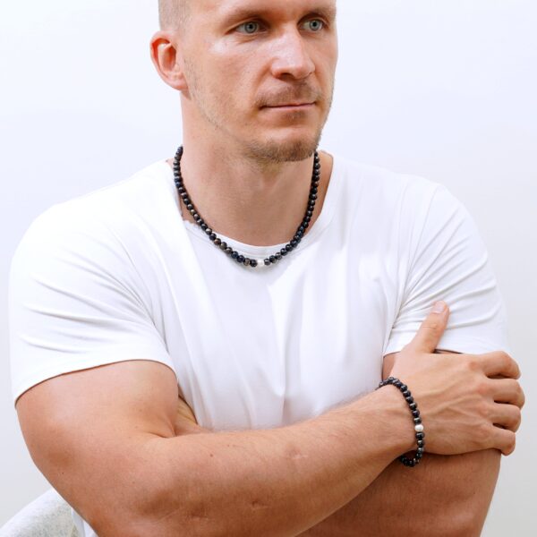 Vyriškas perlų komplektas