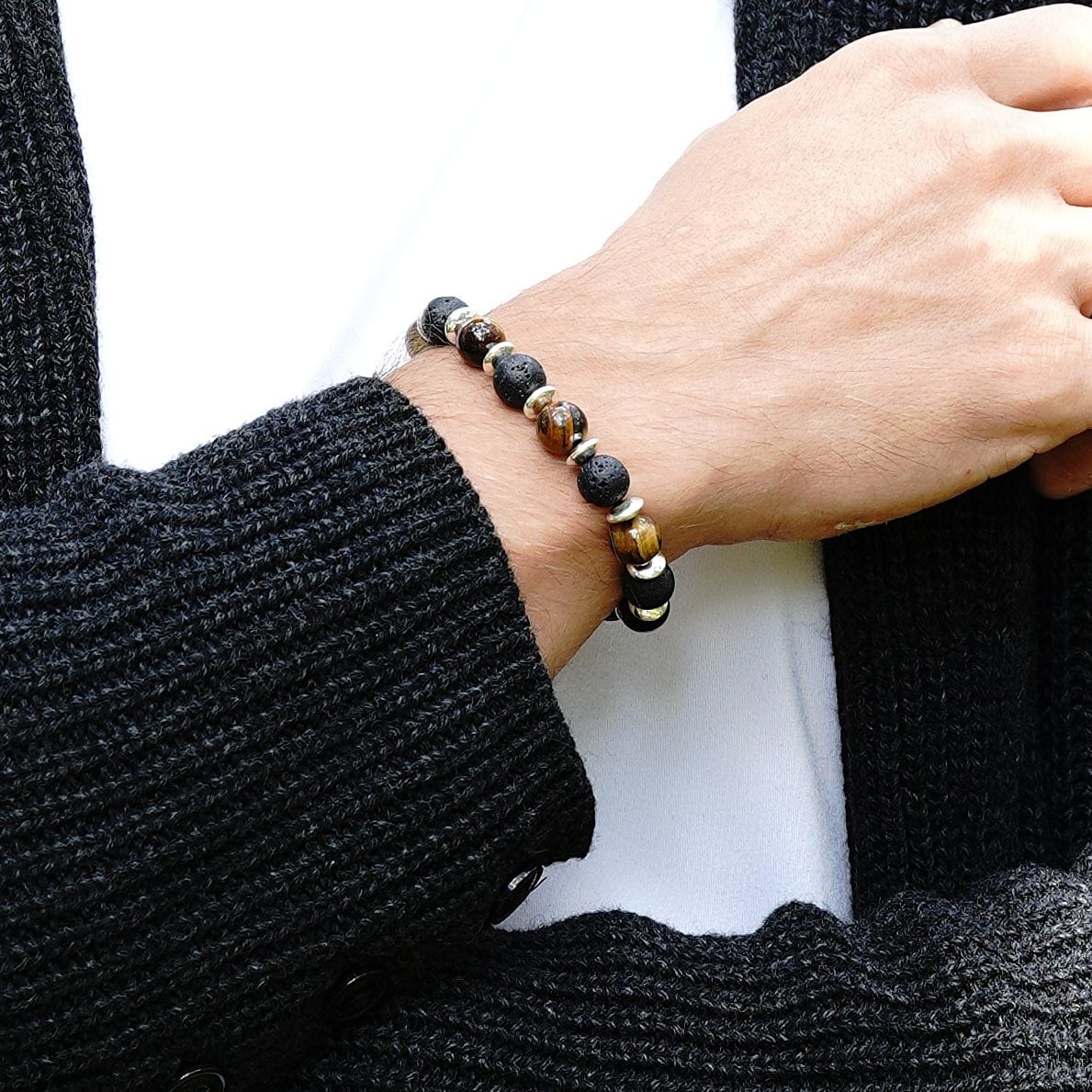 Apyrankė vyrams „Black tiger" - Image 2