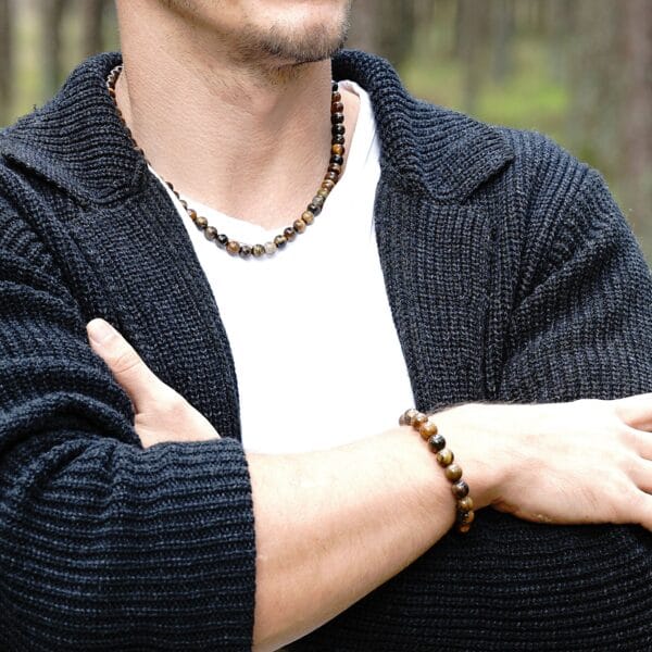 Alternative view of Tigro akies komplektas vyrams „Mustang"