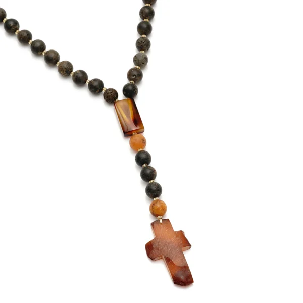 Natūralaus Baltijos gintaro rožančius