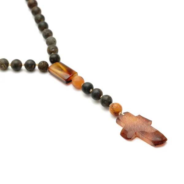 Natūralaus Baltijos gintaro rožančius