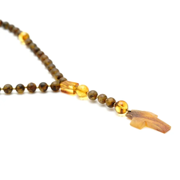 Natūralaus Baltijos gintaro rožančius