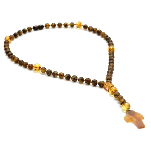 Natūralaus Baltijos gintaro rožančius