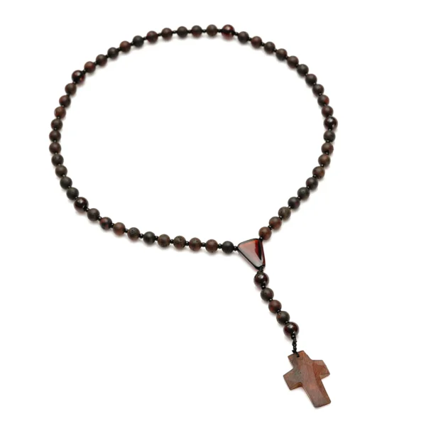 Natūralaus Baltijos gintaro rožančius