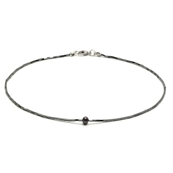 Alternative view of Vėrinys su juodu perlu „Eclipse Pearl"