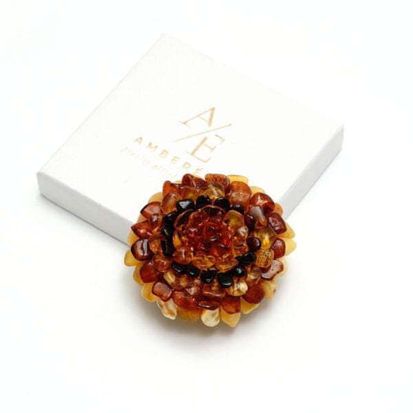 Natūralaus Baltijos gintaro sagė - pakabukas