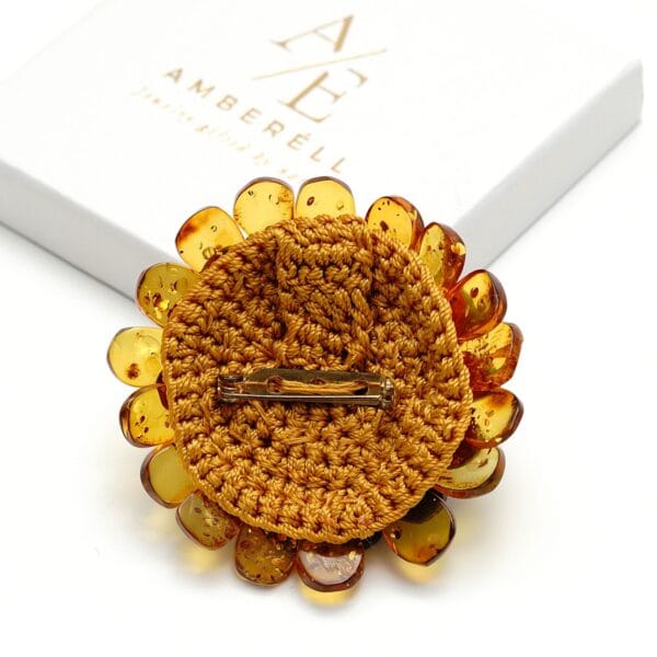 Natūralaus Baltijos gintaro sagė - pakabukas