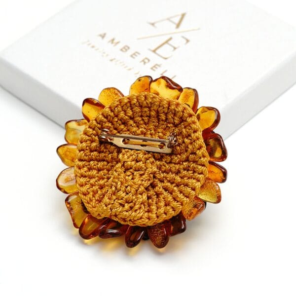 Natūralaus Baltijos gintaro sagė - pakabukas