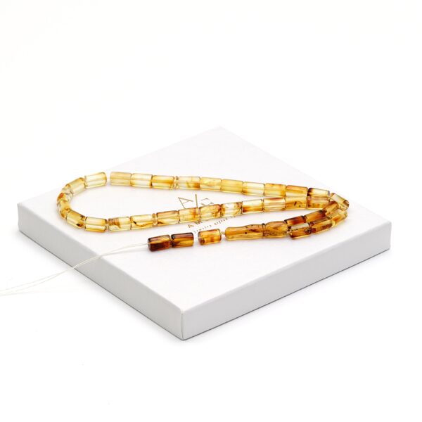 Natūralaus Baltijos gintaro musulmoniškas rožančius