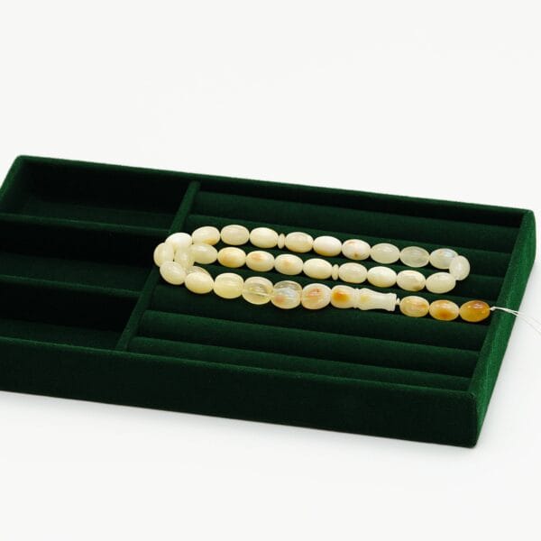 Natūralaus Baltijos gintaro musulmoniškas rožančius