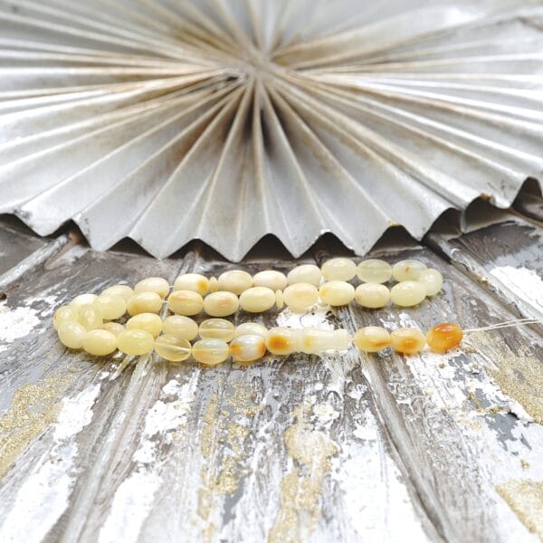 Natūralaus Baltijos gintaro musulmoniškas rožančius