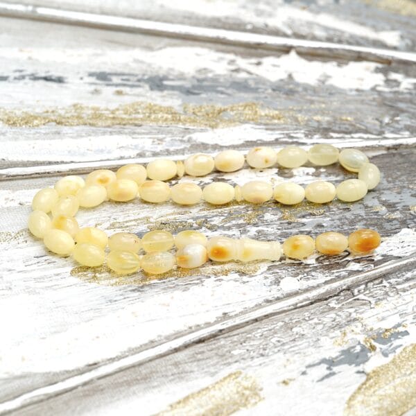 Natūralaus Baltijos gintaro musulmoniškas rožančius