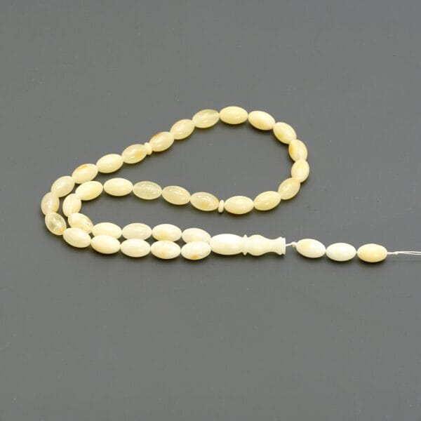 Natūralaus Baltijos gintaro musulmoniškas rožančius