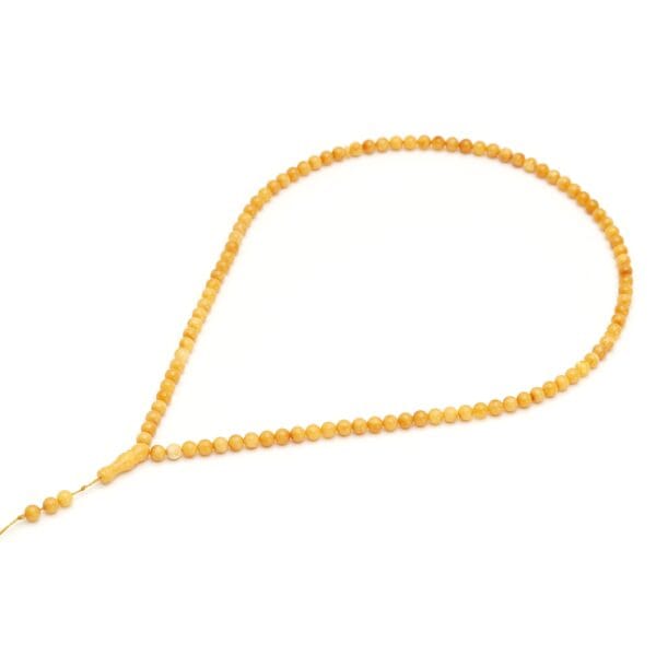 Natūralaus Baltijos gintaro musulmoniškas rožančius