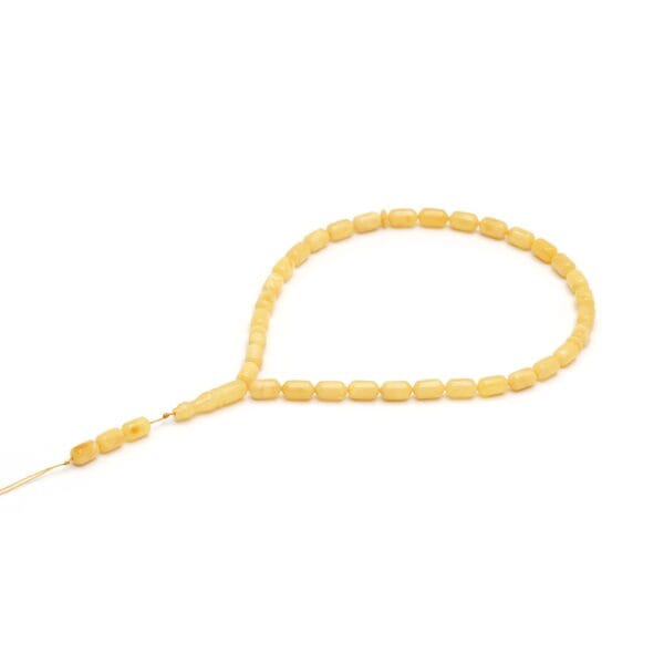 Natūralaus Baltijos gintaro musulmoniškas rožančius