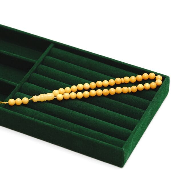 Natūralaus Baltijos gintaro musulmoniškas rožančius