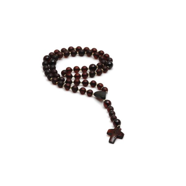 Natūralaus Baltijos gintaro rožančius