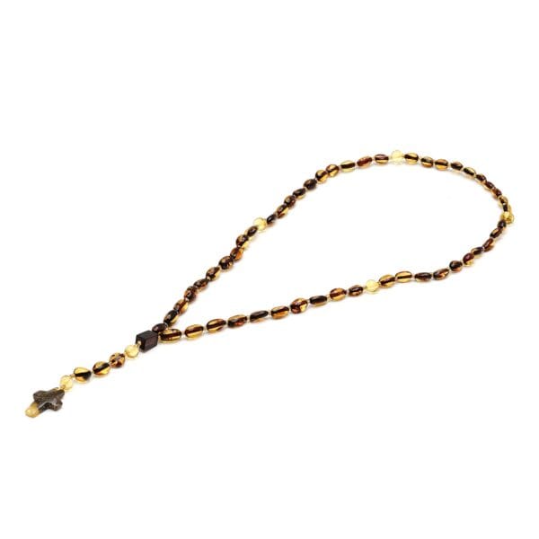 Natūralaus Baltijos gintaro rožančius