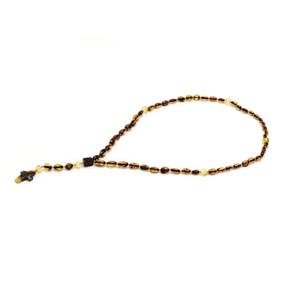 Natūralaus Baltijos gintaro rožančius