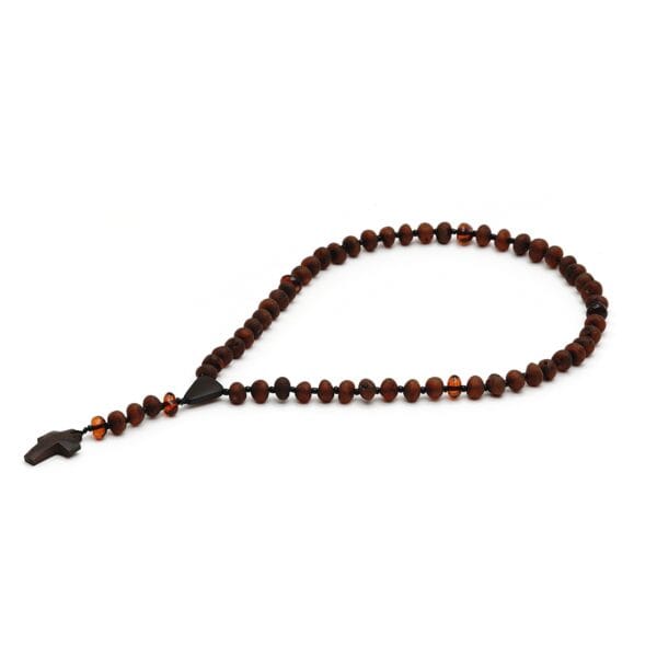 Natūralaus Baltijos gintaro rožančius