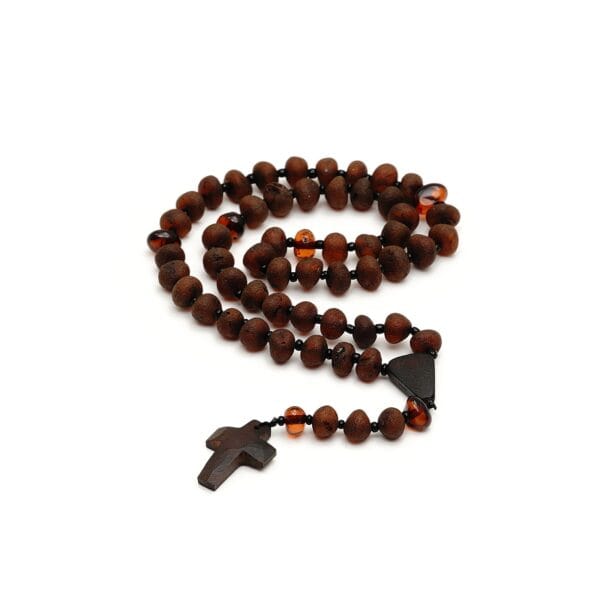 Natūralaus Baltijos gintaro rožančius