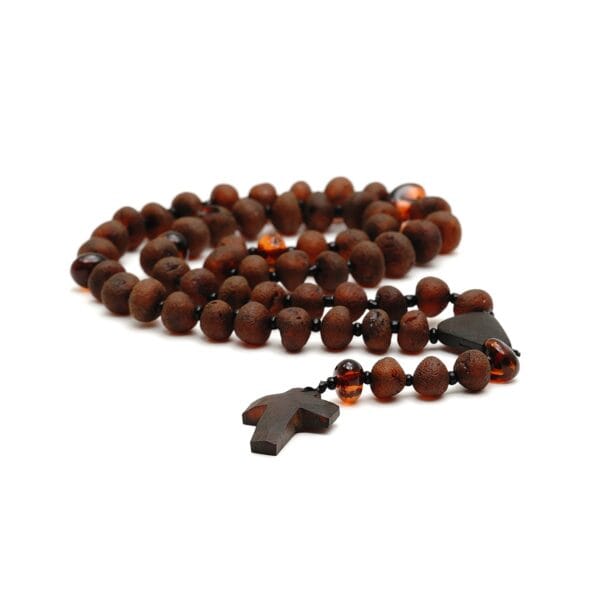 Natūralaus Baltijos gintaro rožančius