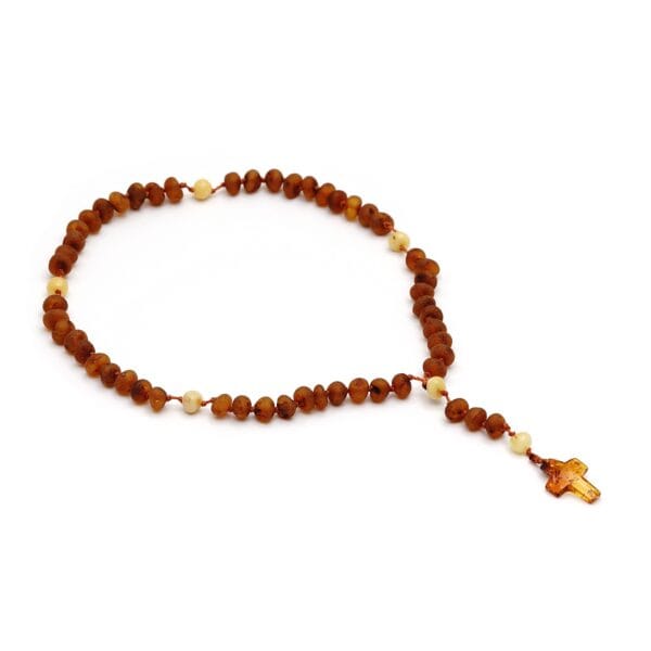 Natūralaus Baltijos gintaro rožančius