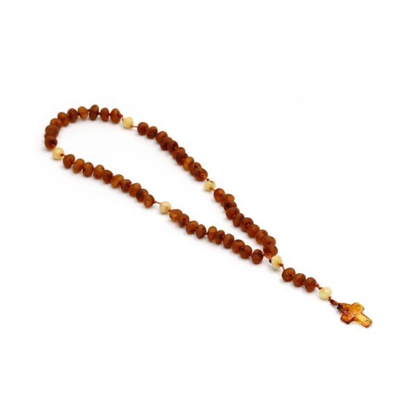 Natūralaus Baltijos gintaro rožančius